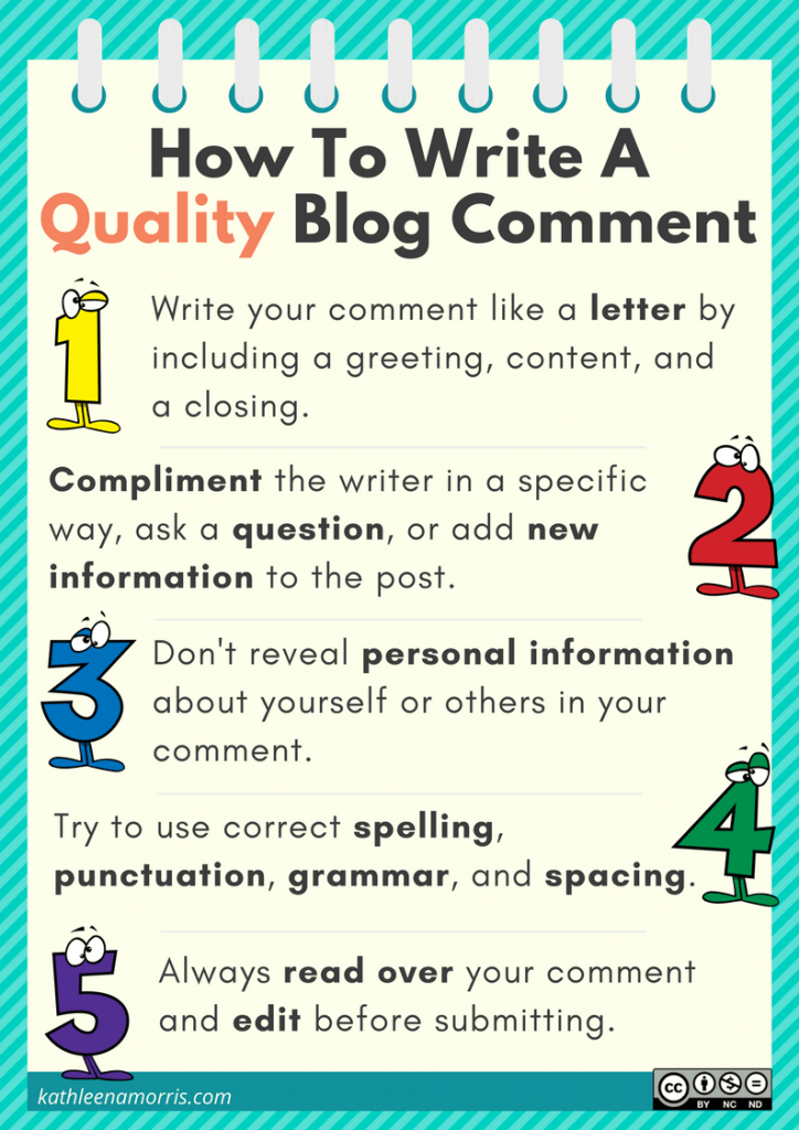 How to write a quality blog comment