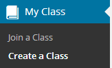 Go to Create a Class