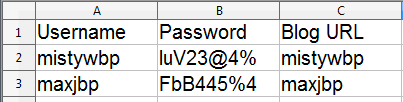 spreadsheet